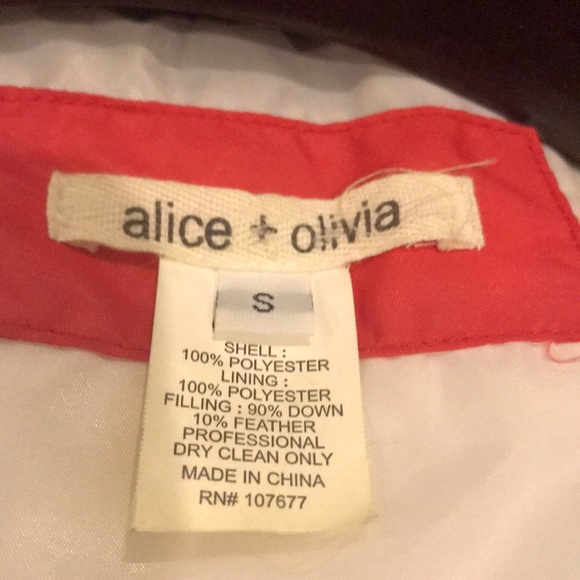 Alice and Olivia jacket size small - Picture 8 of 13